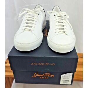 Good Man Brand Legend Z Mens 9 Made in Italy G97Z White Black New in Box